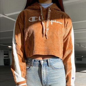 NWT Champion Corduroy Hoodie